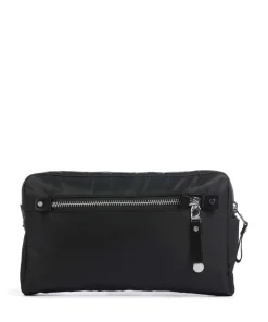 3 in 1 Umhängetasche recyceltes Polyester schwarz