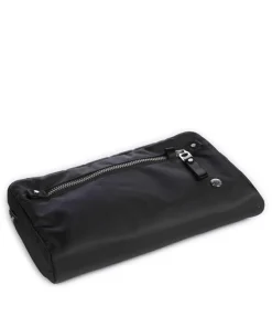 3 in 1 Umhängetasche recyceltes Polyester schwarz