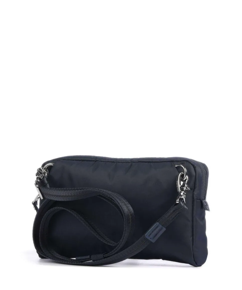 3 in 1 Umhängetasche recyceltes Polyester navy