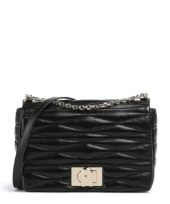 1927 M Schultertasche Nappa Kalbsleder schwarz