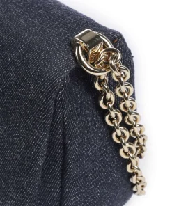 1927 Mini Schultertasche Baumwolle jeans