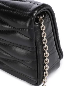 1927 Mini Soft Umhängetasche fein genarbtes Leder schwarz