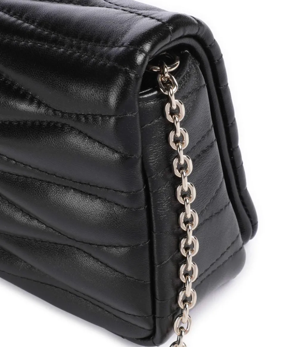 1927 Mini Soft Umhängetasche fein genarbtes Leder schwarz