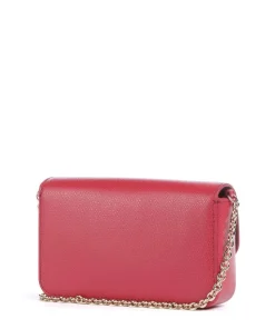 1927 Mini Umhängetasche genarbtes Leder dunkelrot