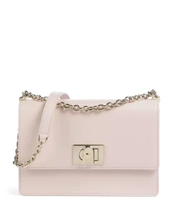 1927 S Schultertasche genarbtes Leder altrosa