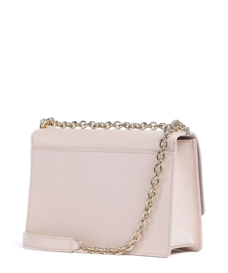 1927 S Schultertasche genarbtes Leder altrosa