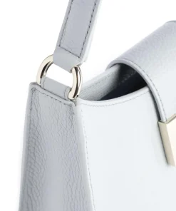 1927 S Schultertasche genarbtes Kalbsleder hellgrau