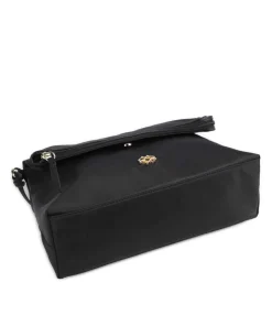 24/7 Umhängetasche recyceltes Polyester schwarz