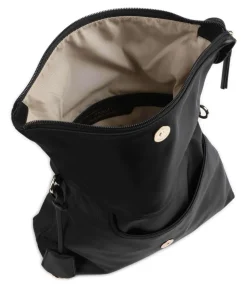 24/7 Umhängetasche recyceltes Polyester schwarz