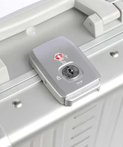 14 vertical Aktentasche Aluminium silber