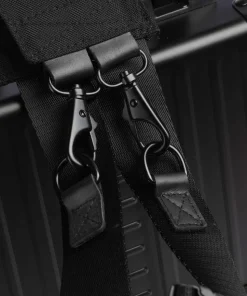 16 vertical Aktentasche Aluminium schwarz