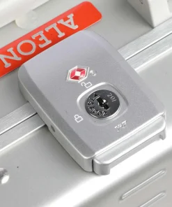 16 vertical Aktentasche Aluminium silber