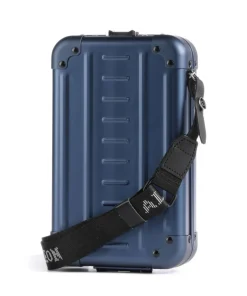 1905 vertical Umhängetasche Aluminium dunkelblau