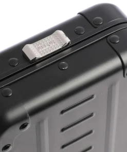 1905 vertical Umhängetasche Aluminium schwarz