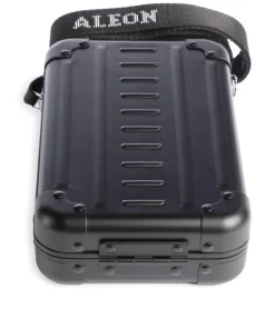 1905 vertical Umhängetasche Aluminium schwarz