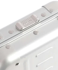 1905 vertical Umhängetasche Aluminium silber