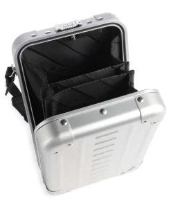 1905 vertical Umhängetasche Aluminium silber