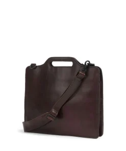 Aber Laptoptasche 12″ Leder dunkelbraun