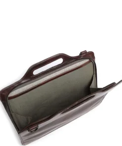 Aber Laptoptasche 12″ Leder dunkelbraun