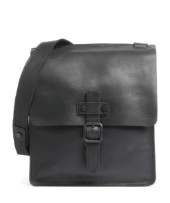 Aberdeen Umhängetasche Rindsleder schwarz