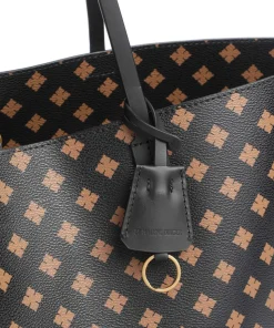 Abi Shopper Lederimitat schwarz