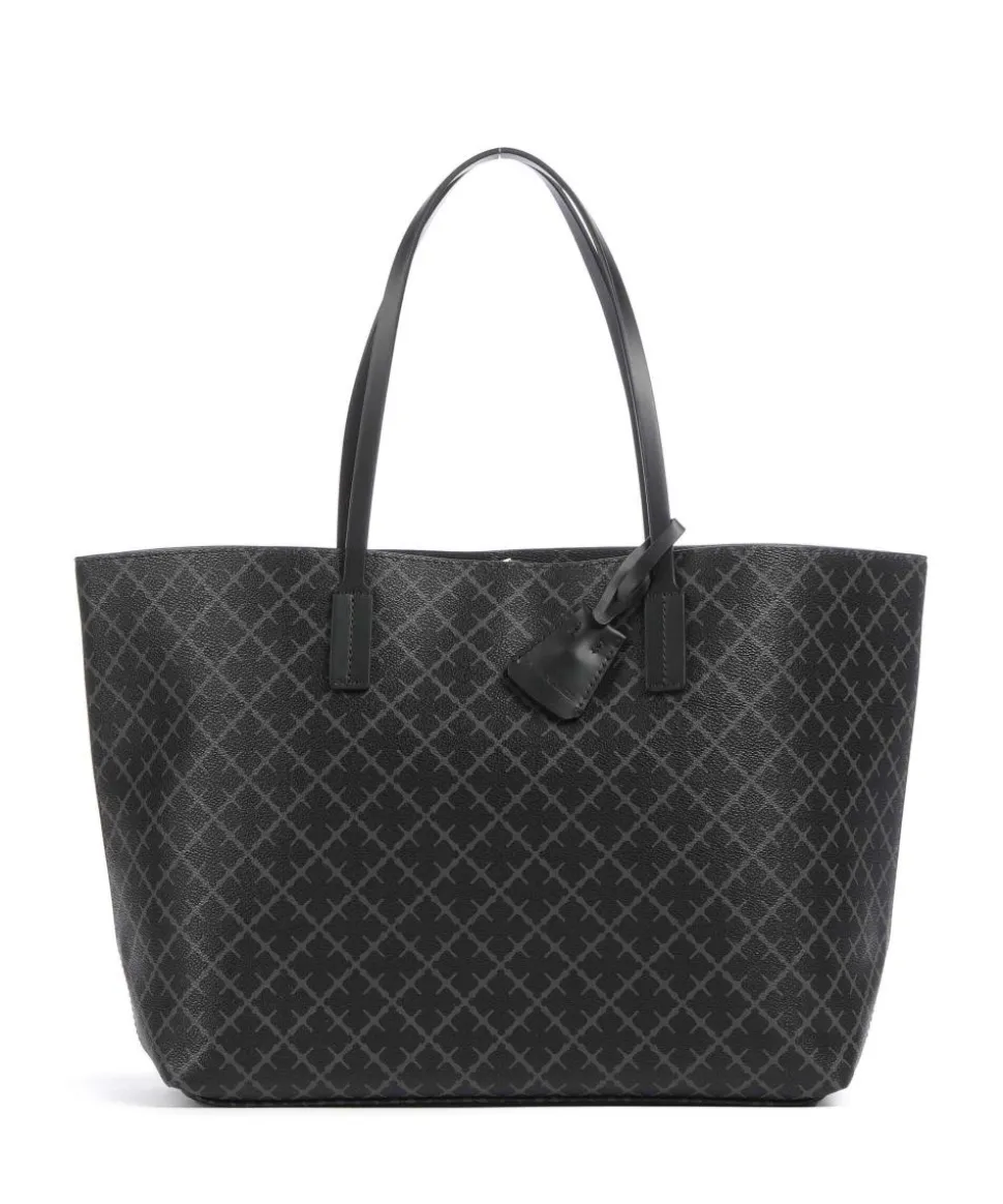 Abigail Shopper Kunststoff schwarz/grau