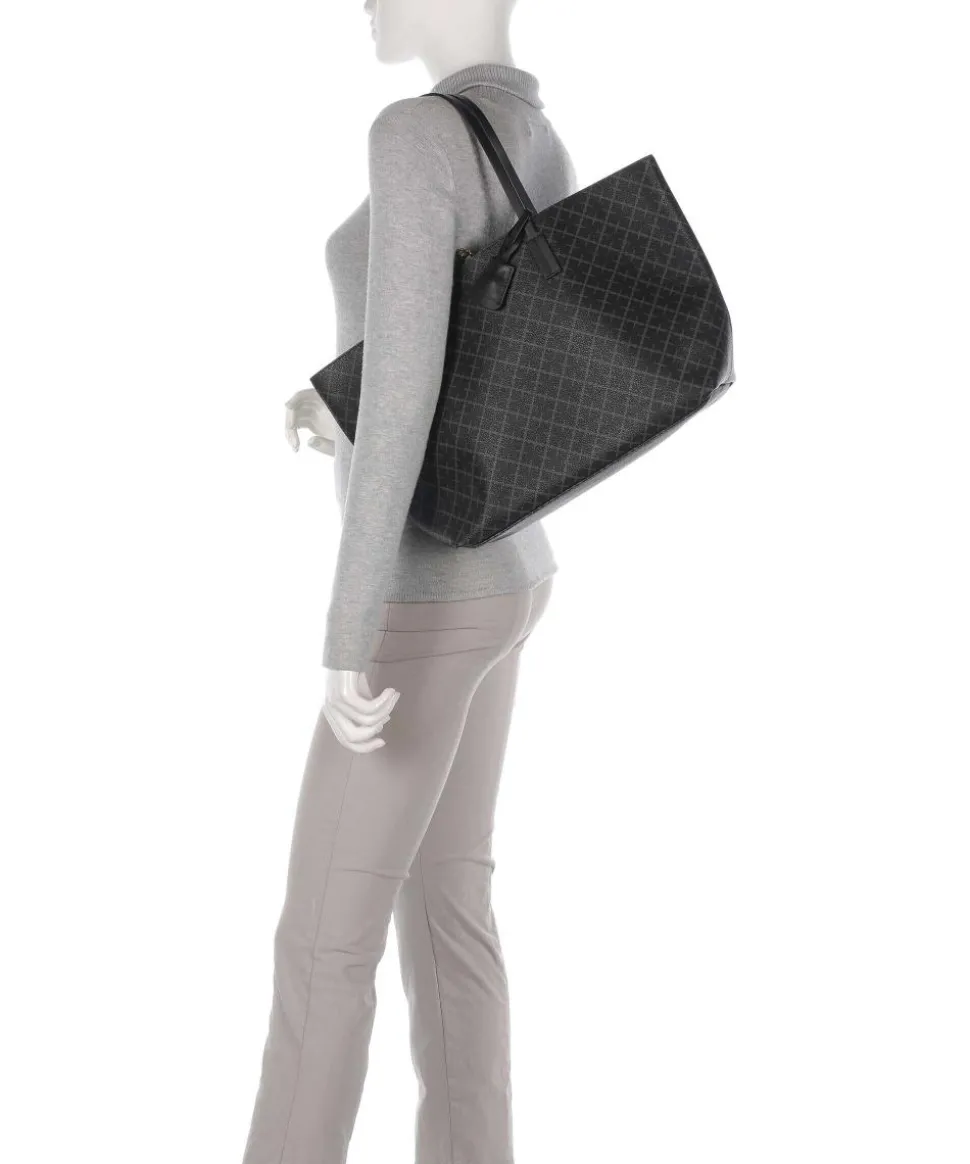 Abigail Shopper Kunststoff schwarz/grau