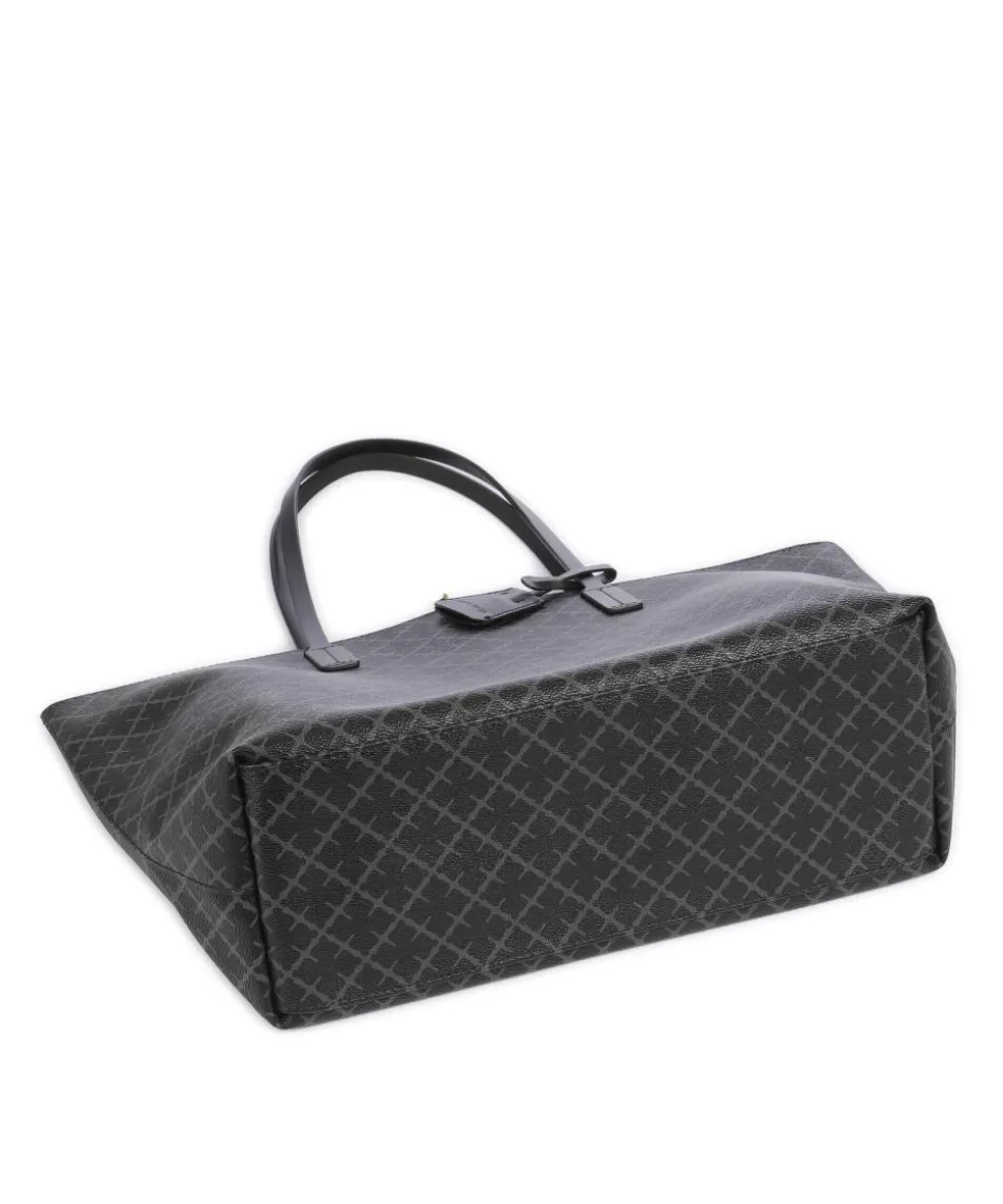 Abigail Shopper Kunststoff schwarz/grau