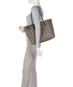 Abigail Shopper Kunststoff dunkelbraun