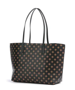 Abigail Shopper Lederimitat schwarz