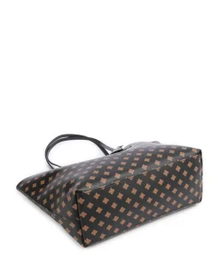 Abigail Shopper Lederimitat schwarz