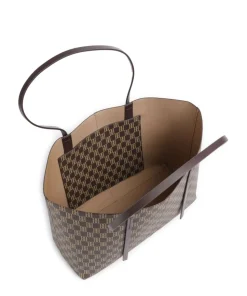 Abigail Shopper Lederimitat dunkelbraun