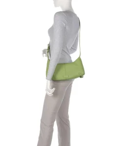 Abigail Umhängetasche Leder grün