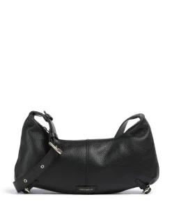 Abigail Umhängetasche Leder schwarz