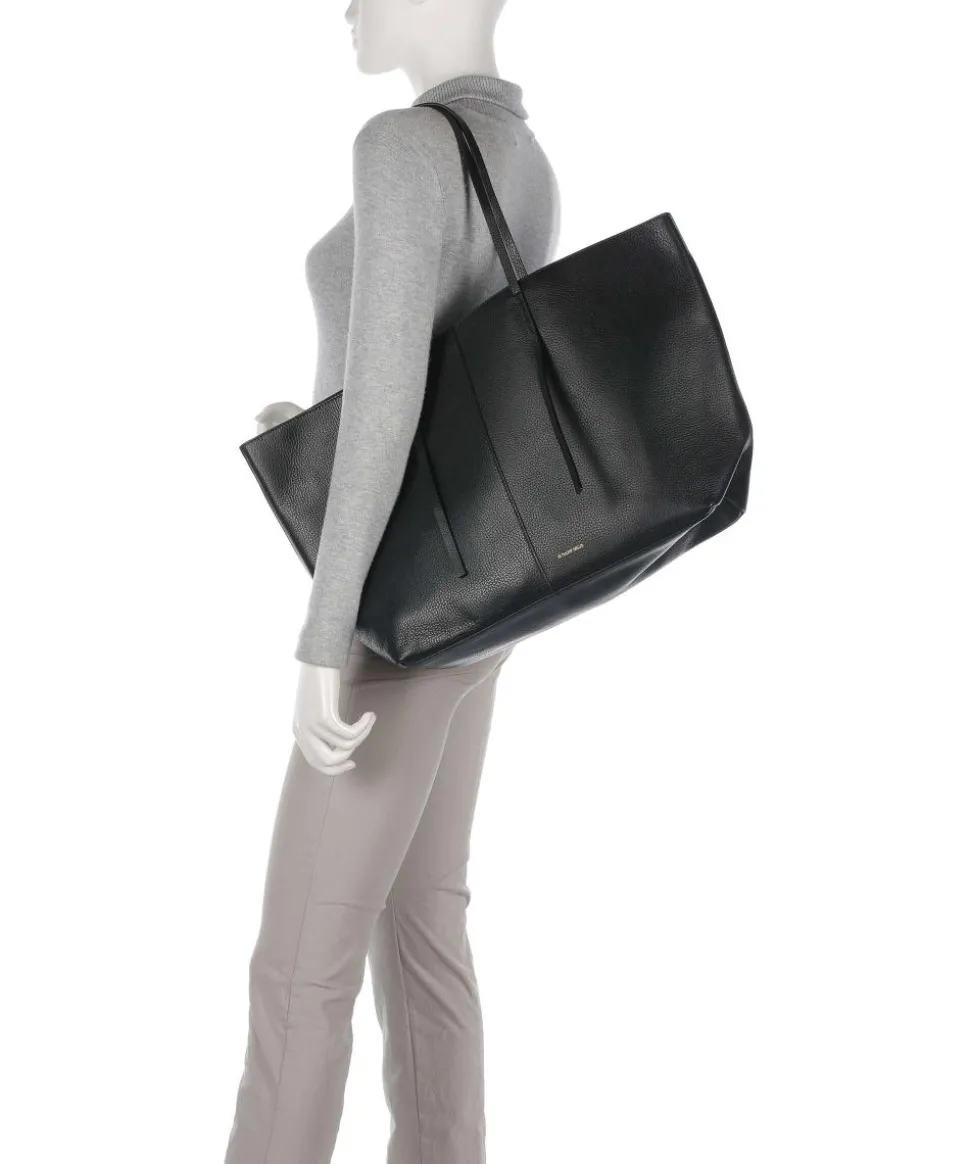 Abilla Shopper genarbtes Leder schwarz