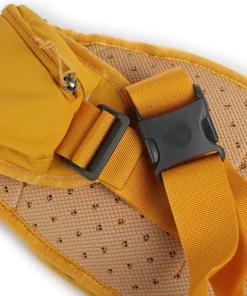 Abisko 6 Gürteltasche recyceltes Polyamid senfgelb