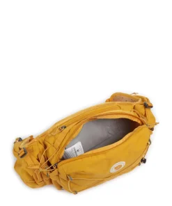 Abisko 6 Gürteltasche recyceltes Polyamid senfgelb