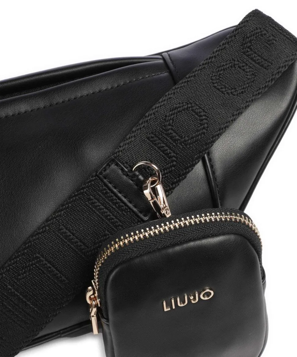 Achala M Gürteltasche Lederimitat schwarz