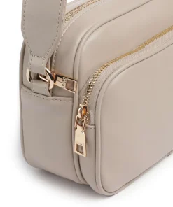 Achala M Umhängetasche Lederimitat beige