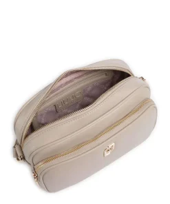 Achala M Umhängetasche Lederimitat beige