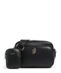 Achala M Umhängetasche Lederimitat schwarz