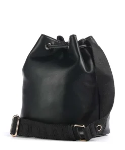 Achala S Bucket bag Lederimitat schwarz