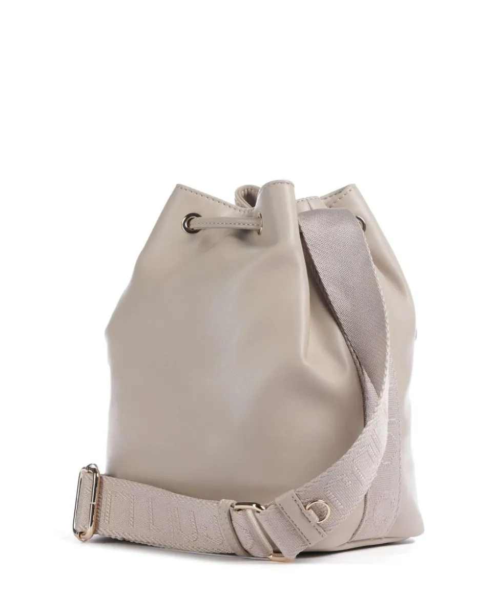 Achala S Bucket bag Lederimitat beige