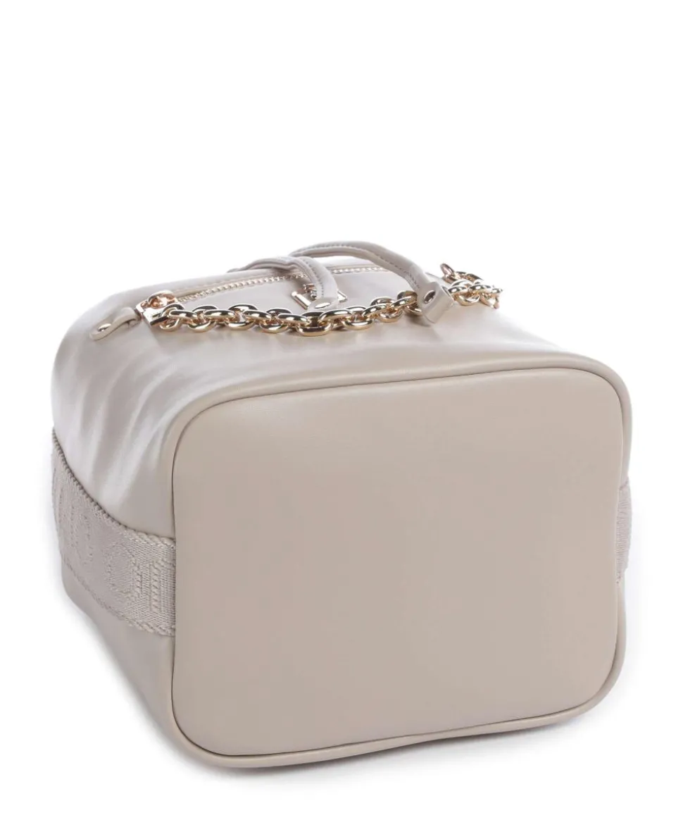 Achala S Bucket bag Lederimitat beige