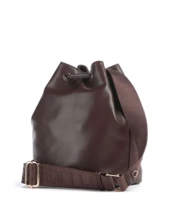 Achala S Bucket bag Lederimitat braun