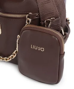 Achala S Bucket bag Lederimitat braun