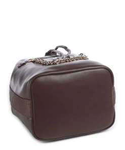 Achala S Bucket bag Lederimitat braun