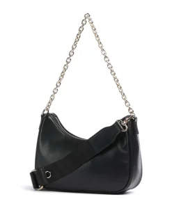 Achala S Schultertasche Lederimitat schwarz