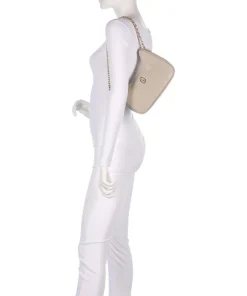 Achala S Schultertasche Lederimitat beige