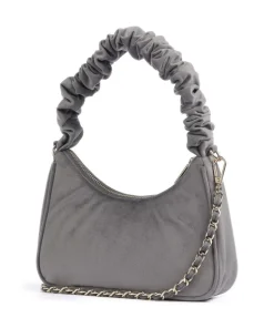 Actual Velvet Chouchou Schultertasche Polyester grau